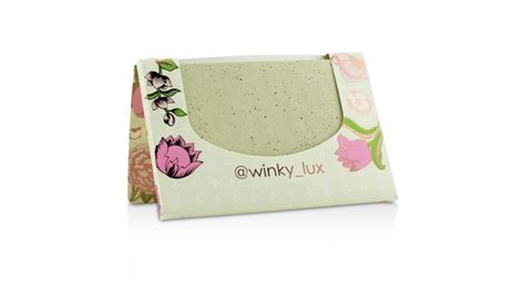 winky lux matcha blotting sheets.